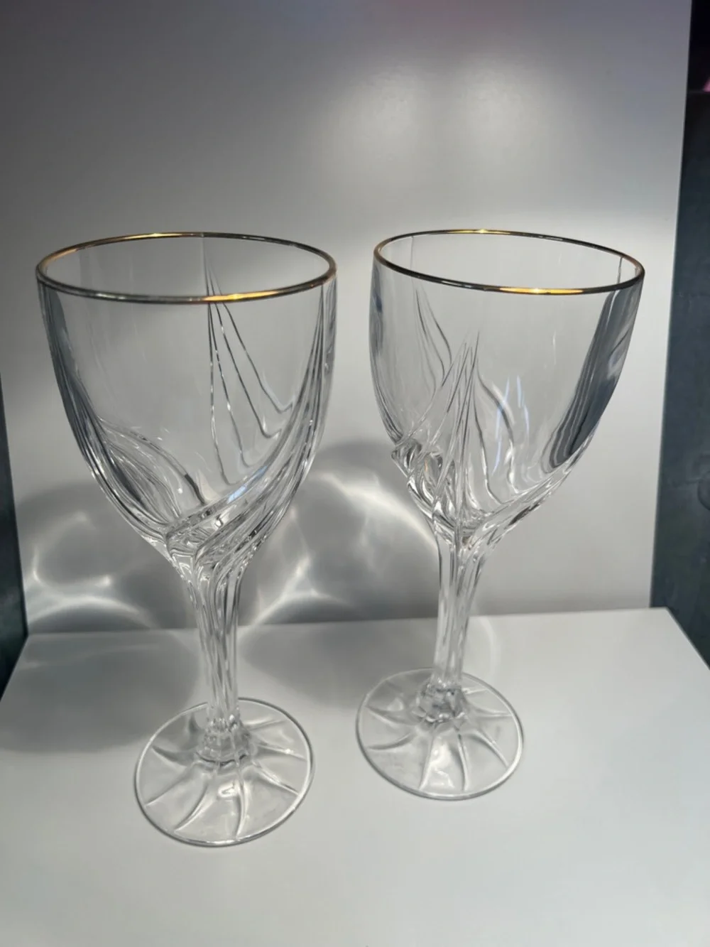 Lenox Debut Crystal Wine Glasses Set of 2